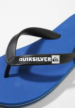 Quiksilver MOLOKAI - Tongs - Black/blue 7 Quiksilver MOLOKAI - Tongs - Black/blue -Quiksilver Soldes 930c9af00d9c473b8a5aff773b1a79b4