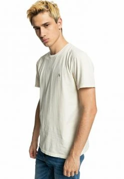 Quiksilver BUBBLE EMBROIDERY - T-shirt Basique - Oatmeal 5 Quiksilver BUBBLE EMBROIDERY - T-shirt Basique - Oatmeal -Quiksilver Soldes 934edc382d554c90836063e18fd25225