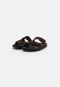 Quiksilver RIVI - Mules - Brown/black 9 Quiksilver RIVI - Mules - Brown/black -Quiksilver Soldes 943ad3e9f74c442294823fd53c8c77bb