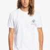 Quiksilver NEW WORLD POUR EQYZT - T-shirt Imprimé - White 1 Quiksilver NEW WORLD POUR EQYZT - T-shirt Imprimé - White -Quiksilver Soldes 9451061f42be49eba49cd5fba6e474b8