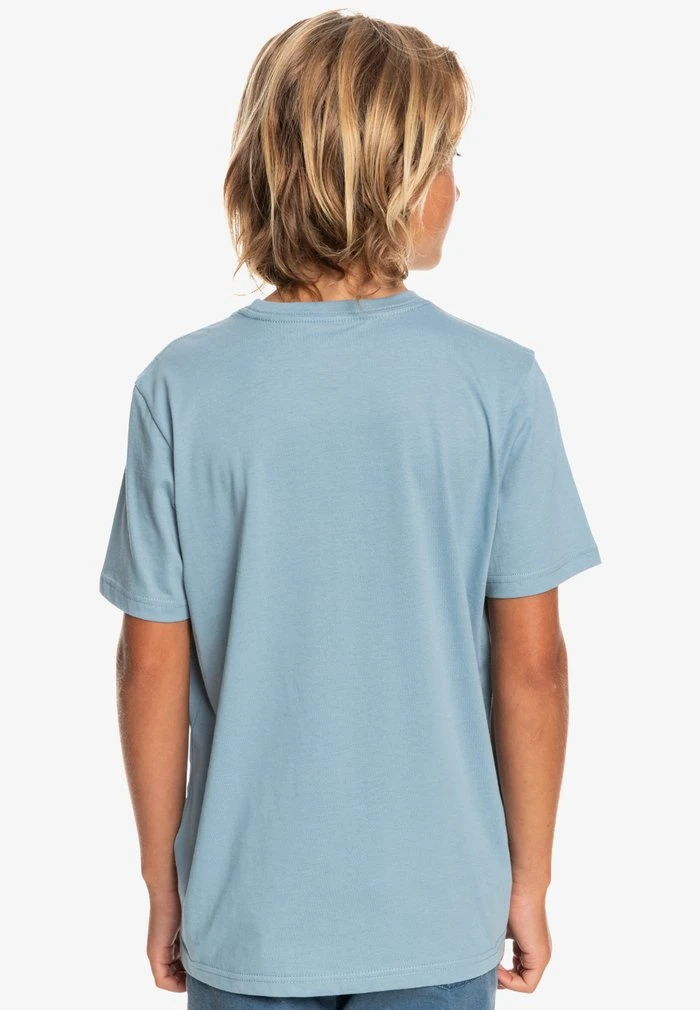 FEEDING LINE - T-shirt imprimé - faded denim Quiksilver FEEDING LINE - T-shirt Imprimé - Faded Denim -Quiksilver Soldes 947e417f7c844171a3fde24bdc6932d6