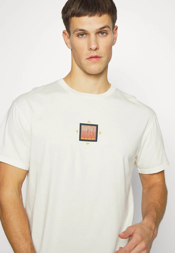 Quiksilver MOUNTAIN RISE TEES - T-shirt Imprimé - Antique White 7 Quiksilver MOUNTAIN RISE TEES - T-shirt Imprimé - Antique White – Image 5