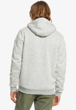 QUIKSILVER™ KELLER SHERPA - Sweat à Capuche - Light Grey Heather -Quiksilver Soldes 95869f0c72c24b50a5d757f7d8287498