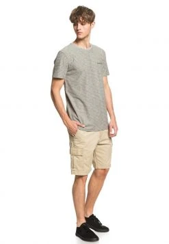 Quiksilver KENTIN - T-shirt Imprimé - Grey 8 Quiksilver KENTIN - T-shirt Imprimé - Grey -Quiksilver Soldes 9589a423a78d4af49ee155d33587203c