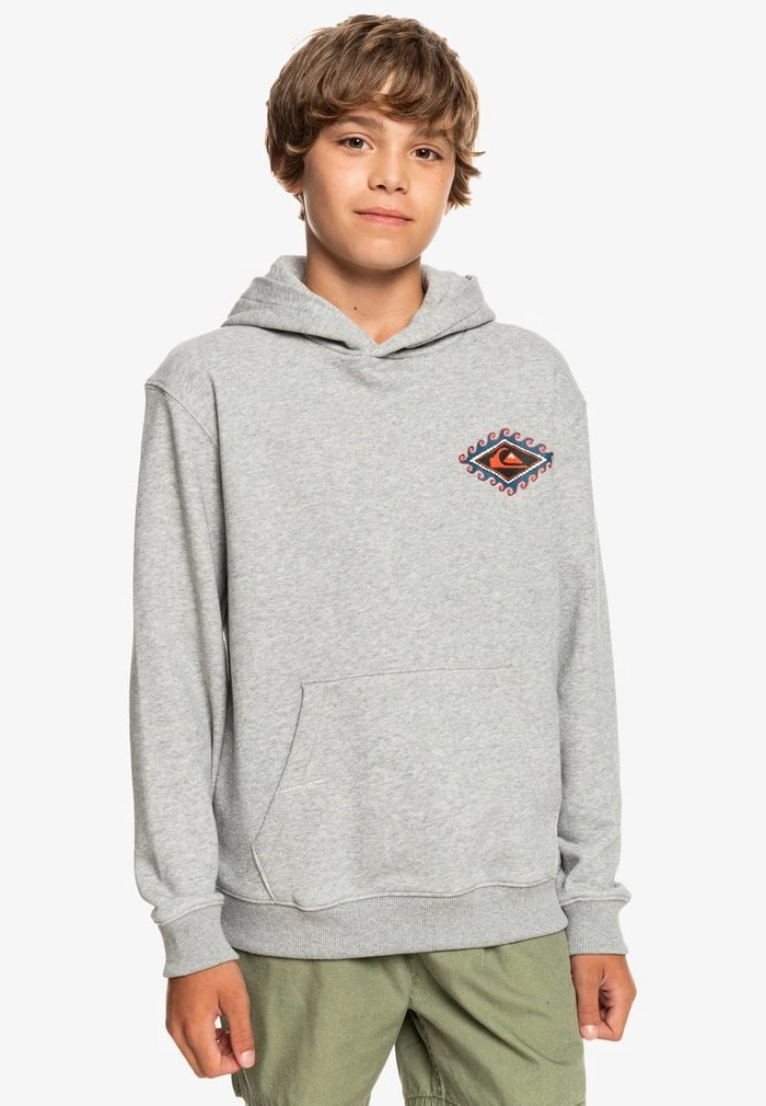 Quiksilver MYSTIC LIMIT HOOD YOUTH - Sweatshirt - Light Grey Heather 3 Quiksilver MYSTIC LIMIT HOOD YOUTH - Sweatshirt - Light Grey Heather