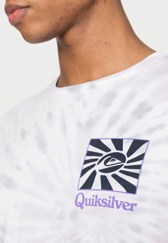 Quiksilver PEACEFUL LIFE - T-shirt Imprimé - Lilac Marble 7 Quiksilver PEACEFUL LIFE - T-shirt Imprimé - Lilac Marble – Image 5