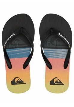 Quiksilver MOLOKAI - AQBL100558 - Tongs - Black -Quiksilver Soldes 9791ae1794624b358b3028a8071ca1e3
