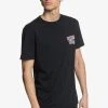 Quiksilver T-shirt Imprimé - Black -Quiksilver Soldes 9859ca8c9c7a4bcabfc45bff309769ae