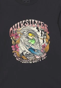 Quiksilver WAVEY SKULL - T-shirt à Manches Longues - Black -Quiksilver Soldes 98649a3a8686496db024ba8ac8619cda