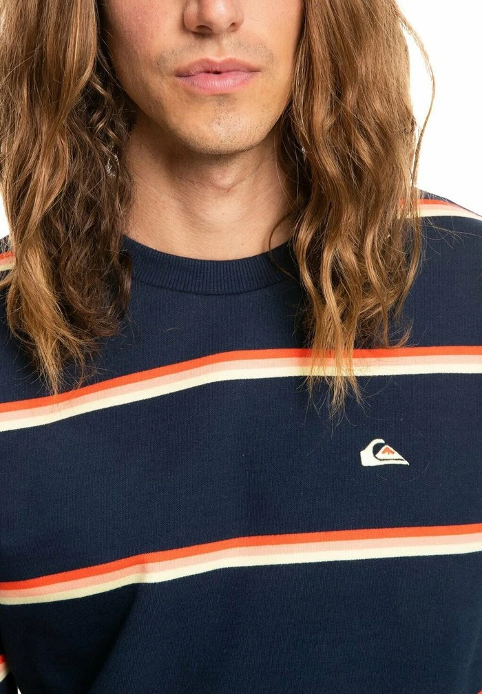 Quiksilver FEEDER - Sweatshirt - Cherry Tomato Feeder Stripe 6 Quiksilver FEEDER - Sweatshirt - Cherry Tomato Feeder Stripe – Image 4