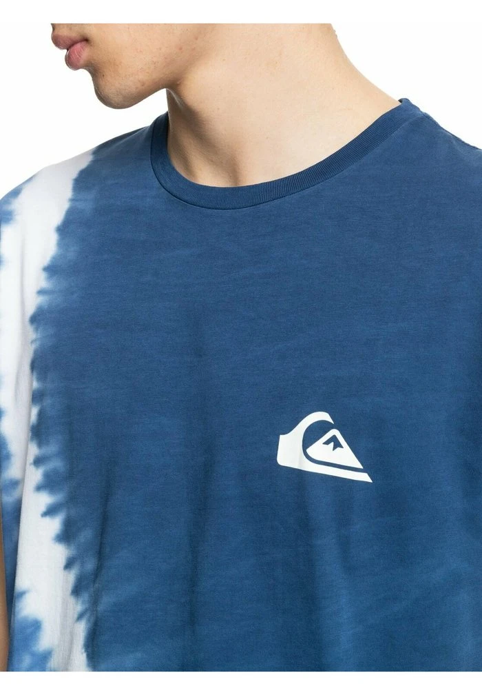 T-shirt imprimé - blue indigo Quiksilver T-shirt Imprimé - Blue Indigo -Quiksilver Soldes 99d5761134ce4fcebaf288cec700cf16