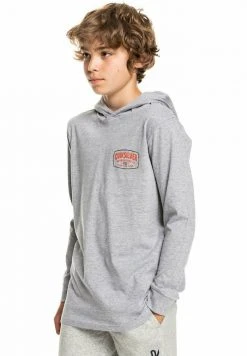 Quiksilver HIGH CLOUD - Sweat à Capuche - Athletic Heather -Quiksilver Soldes 9a0ef05765f844dbb0a3a47a6aac2dc0