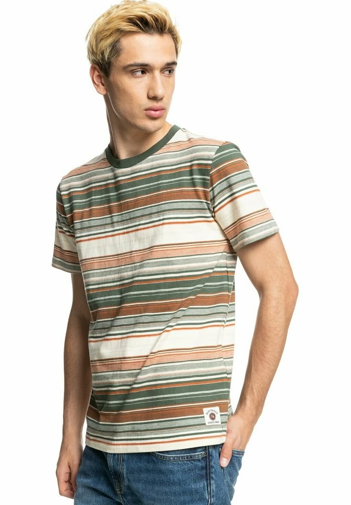 Quiksilver BEN TRE - T-shirt Imprimé - Ben Tre Antique White 3 Quiksilver BEN TRE - T-shirt Imprimé - Ben Tre Antique White