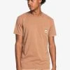Quiksilver SUB MISSION - T-shirt Basique - Chipmunk -Quiksilver Soldes 9a3f3026f36345ea82b2400aa14aba90