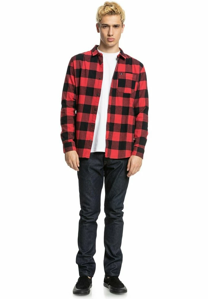 MOTHERFLY - Chemise - american red motherfly Quiksilver MOTHERFLY - Chemise - American Red Motherfly -Quiksilver Soldes 9a435bd82613413986843adc38ed5205