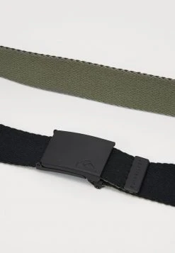 Quiksilver THE JAM - Ceinture - Black -Quiksilver Soldes 9a711875ca1e45fdb605f2160eeb060e