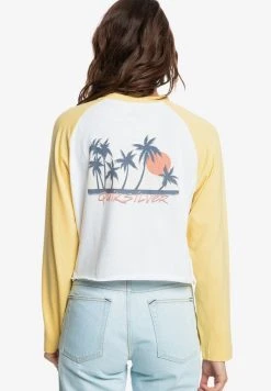 Quiksilver T-shirt à Manches Longues - Sun -Quiksilver Soldes 9a84055ae7b24c9ead01dd7968095380