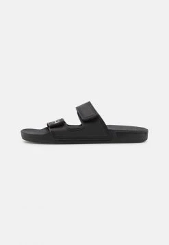 Quiksilver RIVI - Sandales De Bain - Black/grey