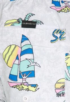 Quiksilver ISLAND - Short De Bain - Snow White 4 Quiksilver ISLAND - Short De Bain - Snow White -Quiksilver Soldes 9b4336ba95424324bf50c6e2147daddb