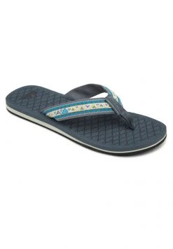 Quiksilver HILLCREST - Tongs - Petrol -Quiksilver Soldes 9b5500d861b34ff4b1aeacc03a3ae742