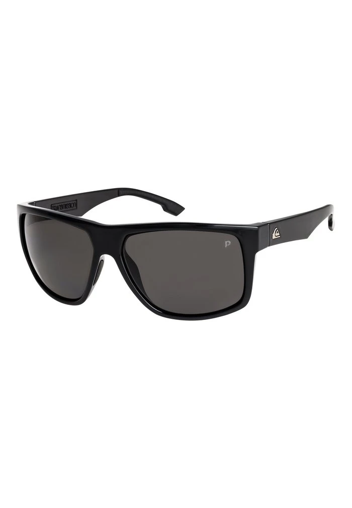 Quiksilver TRANSMISSION POLARISED - Lunettes De Soleil - Shiny Black/polarized Grey 3 Quiksilver TRANSMISSION POLARISED - Lunettes De Soleil - Shiny Black/polarized Grey