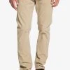 Quiksilver KRANDY - Pantalon Classique - Brown -Quiksilver Soldes 9d00fd09c1104e5c8e0a507ee728ade5