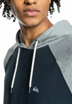 Quiksilver ESSENTIALS - Sweat à Capuche - Dark Blue/grey -Quiksilver Soldes 9d371e32f24a410da0352d74483e3b9f