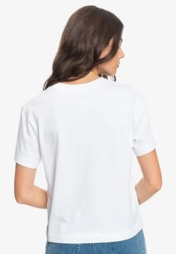 Quiksilver T-shirt Basique - White 4 Quiksilver T-shirt Basique - White -Quiksilver Soldes 9d6785c1b2694b52b96e79475c137653