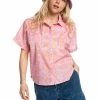 Quiksilver SUNDAZE TRIP - Chemisier - Pink -Quiksilver Soldes 9db814ab7f5740619b474b589efa76ff