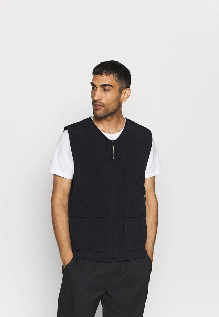 LAND SLIDE VEST - Veste sans manches - black Quiksilver LAND SLIDE VEST - Veste Sans Manches - Black -Quiksilver Soldes 9e48237096ab45e4978f2ce9950d3024