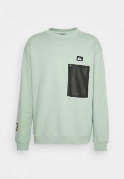 Quiksilver DOWNHILL - Sweatshirt - Frosty Green -Quiksilver Soldes 9efd0adc83944e079ad57c3975d12f64