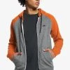 Quiksilver ESSENTIALS ZIP RAGLAN - Sweat à Capuche Zippé - Dark Grey Heather 2 Quiksilver ESSENTIALS ZIP RAGLAN - Sweat à Capuche Zippé - Dark Grey Heather -Quiksilver Soldes 9fda1135b3604b3091c1fd7993785033