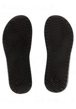 Quiksilver Mules - Black/white/black -Quiksilver Soldes a13991810371433ca737499d32af041d