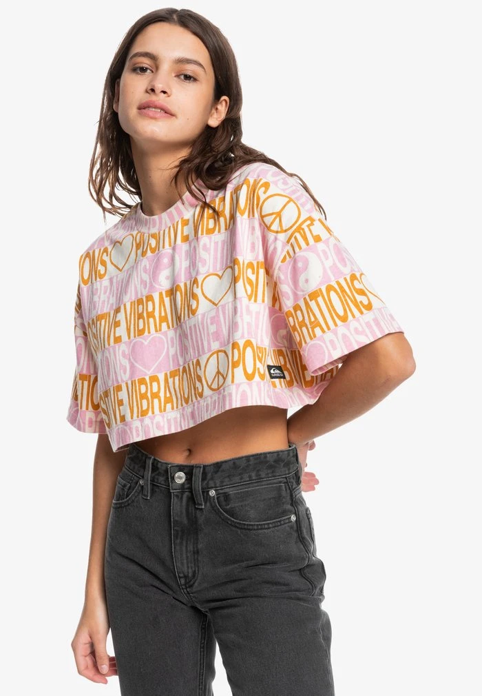 MAXI - T-shirt imprimé - antique white jacquard explore Quiksilver MAXI - T-shirt Imprimé - Antique White Jacquard Explore -Quiksilver Soldes a1e289a872424d0a99babcaf596b414f