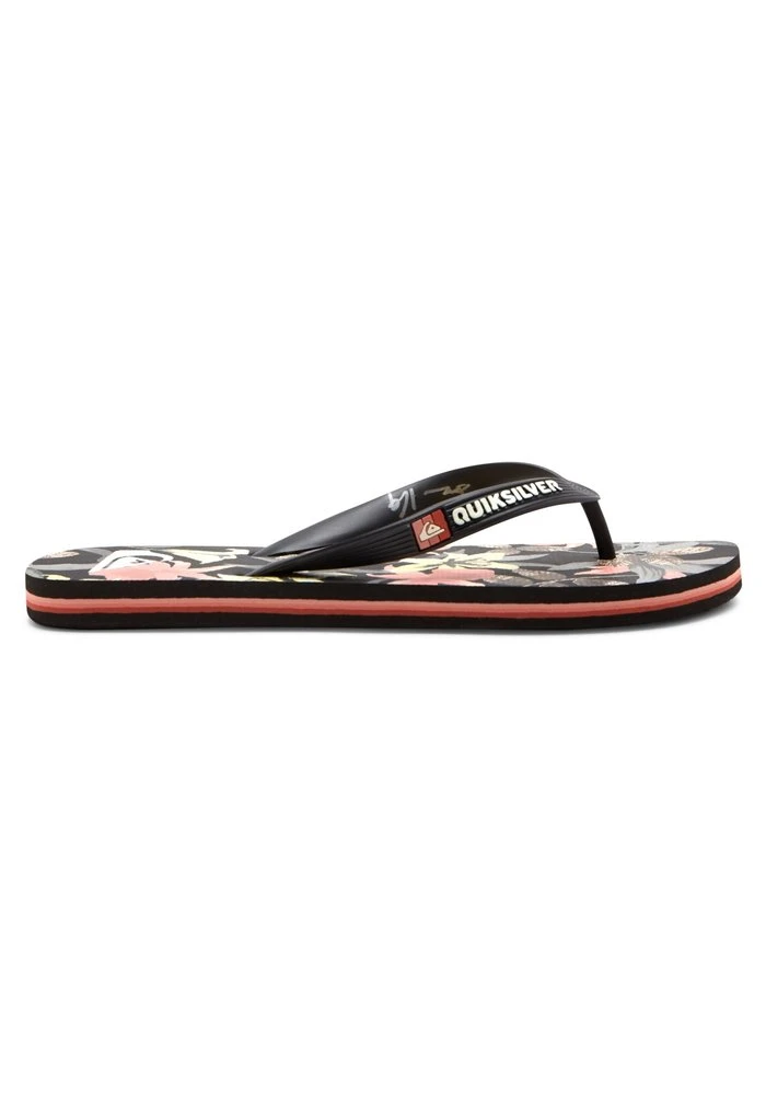 Quiksilver MOLOKAI ART - Tongs - Black 7 Quiksilver MOLOKAI ART - Tongs - Black – Image 5