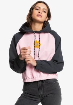 Quiksilver PRAY FOR WAVE - Sweat à Capuche - Bleached Mauve