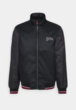 Quiksilver TEDDY JACKET - Veste Mi-saison - Black -Quiksilver Soldes a30a8e551b41426ea795b94e8027f801