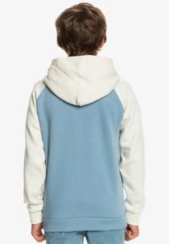 Quiksilver EASY DAY ZIP YOUTH - Sweat à Capuche Zippé - Faded Denim -Quiksilver Soldes a351356fda984f549f40bdc74f6fd90e