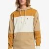 Quiksilver CHROMEBLOCK - Sweat à Capuche - Light Brown