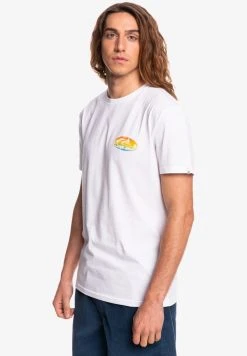 Quiksilver T-shirt Imprimé - White 10 Quiksilver T-shirt Imprimé - White -Quiksilver Soldes a459606e33ed4efca2ae79fe713a7449
