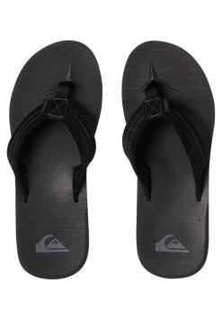 Quiksilver CARVER - Tongs - Solid Black -Quiksilver Soldes a48a637c4fc24c97896323cf13ba55be
