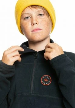 Quiksilver Sweat Polaire - True Black -Quiksilver Soldes a5092b99ddc54a5fb50b3f131f3fce56