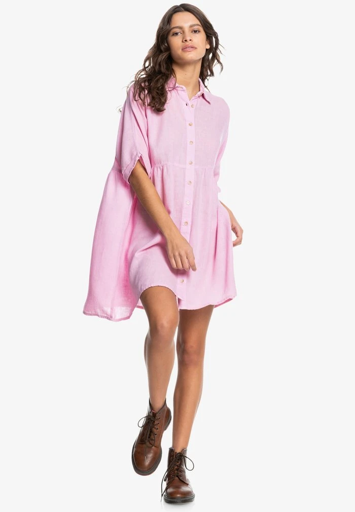 Quiksilver SUNSCAPE SHORT SLEEVE - Robe Chemise - Orchid Flower 4 Quiksilver SUNSCAPE SHORT SLEEVE - Robe Chemise - Orchid Flower – Image 2