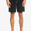 Quiksilver OCEAN SCALLOP 17 - Short De Bain - Black -Quiksilver Soldes a5ac66d6173448e694f88de8120e191f