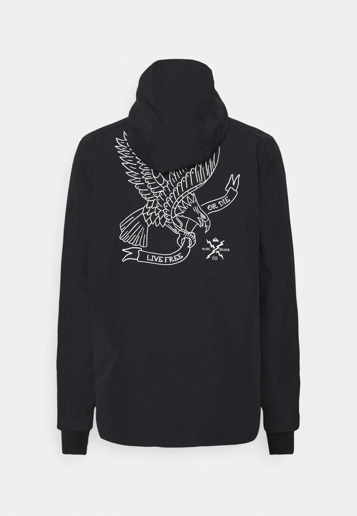 IN THE HOOD - Veste de snowboard - true black Quiksilver IN THE HOOD - Veste De Snowboard - True Black -Quiksilver Soldes a5dc5e9e2a684841b0ea66692e0f77a6