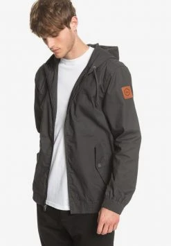 Quiksilver BROOKS - Veste Légère - Light Grey -Quiksilver Soldes a632a893b52a45b3b15198be83f55f9b