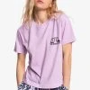 Quiksilver MANCHES COURTES - T-shirt Imprimé - Orchid Flower -Quiksilver Soldes a653fb758fdf48478ced13f65193dff9