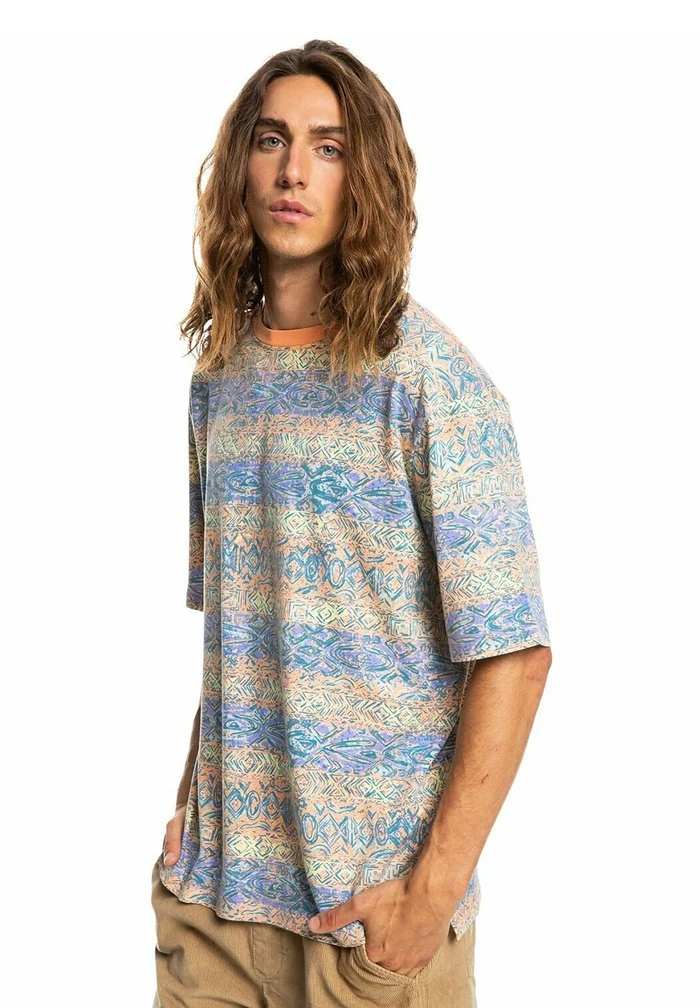 VIBES MANCHES COURTES - T-shirt imprimé - peach pink heyday Quiksilver VIBES MANCHES COURTES - T-shirt Imprimé - Peach Pink Heyday -Quiksilver Soldes a71450079de446bbbcb0ac3ff8572a9b