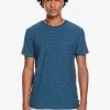 Quiksilver KENTIN MANCHES COURTES POUR EQYKT - T-shirt Imprimé - Insignia Blue Kentin
