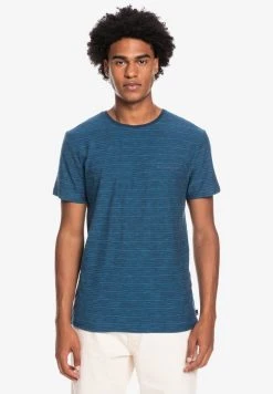Quiksilver KENTIN MANCHES COURTES POUR EQYKT - T-shirt Imprimé - Insignia Blue Kentin